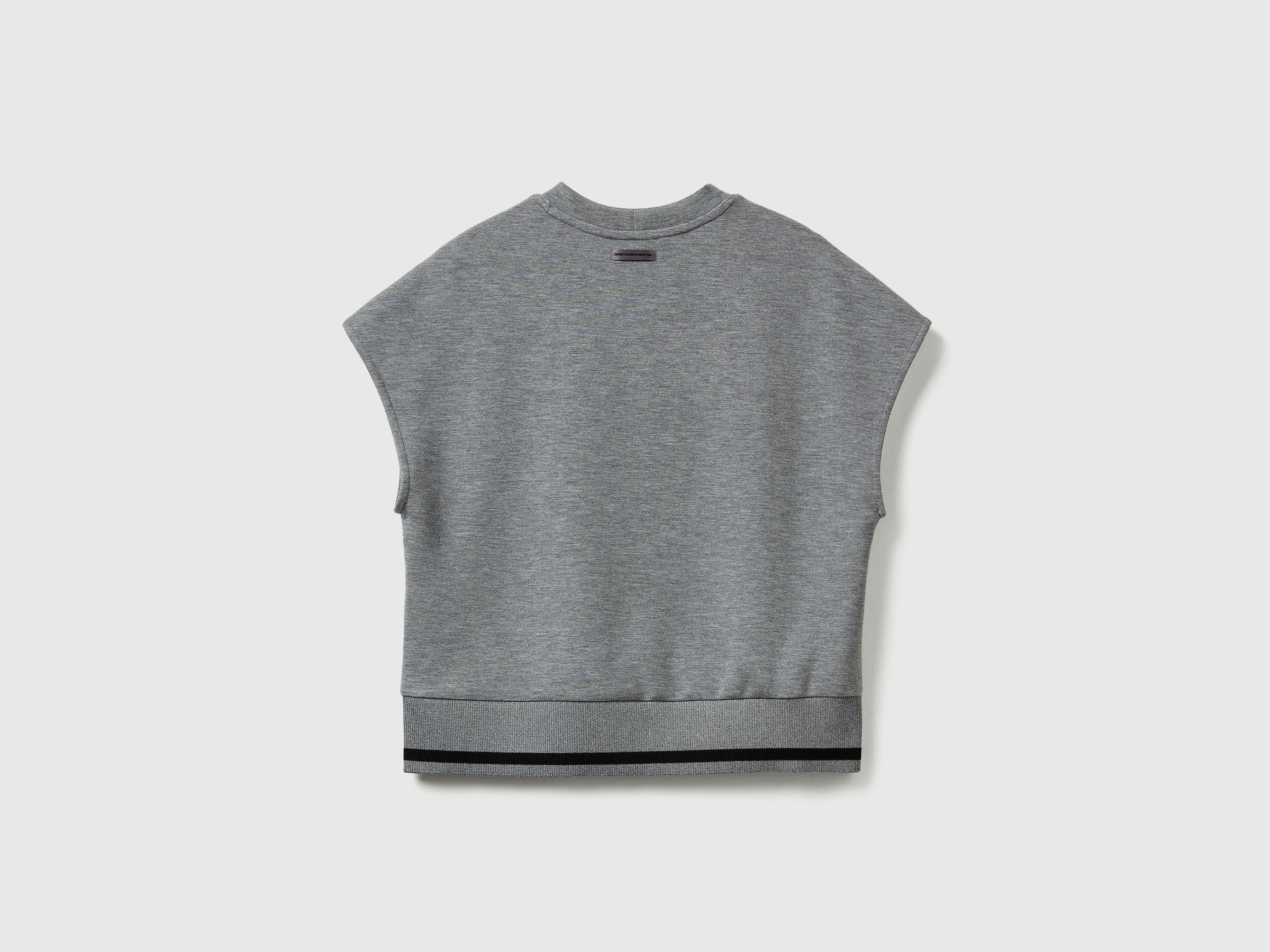 SLEEVELESS SWEATER Women image number 6